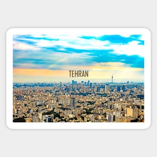 Tehran city in Iran, a home for Persian Iranian People Sticker